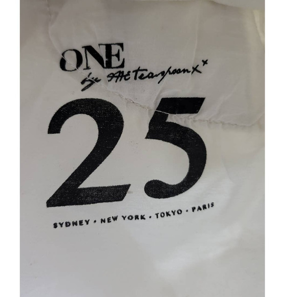 One By One Teaspoon Junk Yard White Turquoise Button Fly Frayed Hem Skirt 25 - Picture 9 of 9